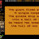 Typos aside, the story for this game is riveting.